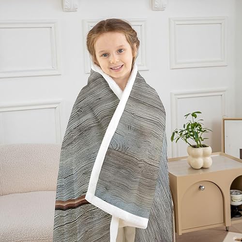 Miniatura 3 de Golf Printed Bed Blanket,Ball Game Lovr Throw Blanket Lightweight Soft Cozy,Retro Simple Style Flannel Blankets for Sofa Bedroom Office,Brown