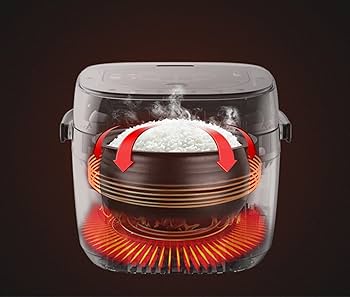 Amazon | [東京Deco] IH式炊飯ジャー 5合炊き 球形厚がま ブラック