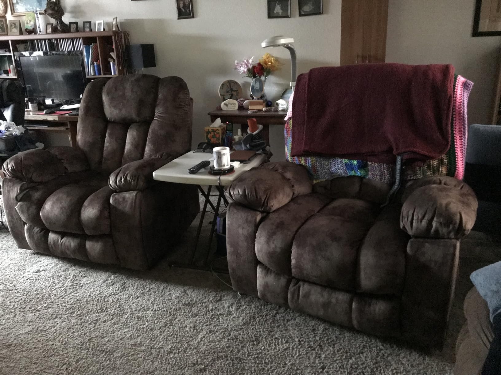 CANMOV Gray Power Lift Recliner