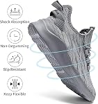 Hommes Chaussures de marche Hommes Casual Respirant Chaussures de course Tennis Gym Athletic Sport Chaussures Ligthweight Slip Confortable Sneakers