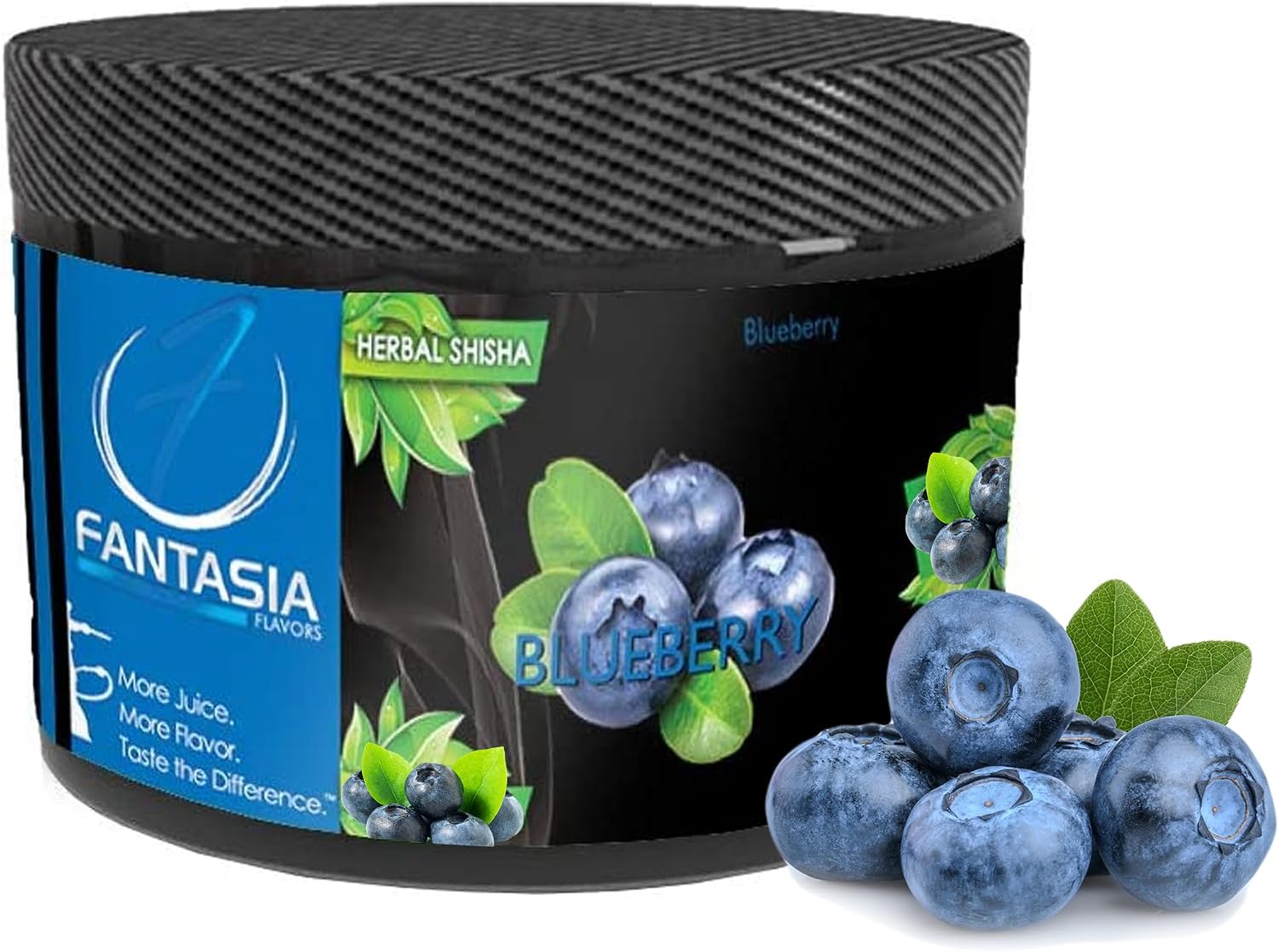 Fantasia Nicotine-Free Hookah, Hookah Shisha Flavor, 250g Can, Tobacco Free, Nicotine Free, Blueberry