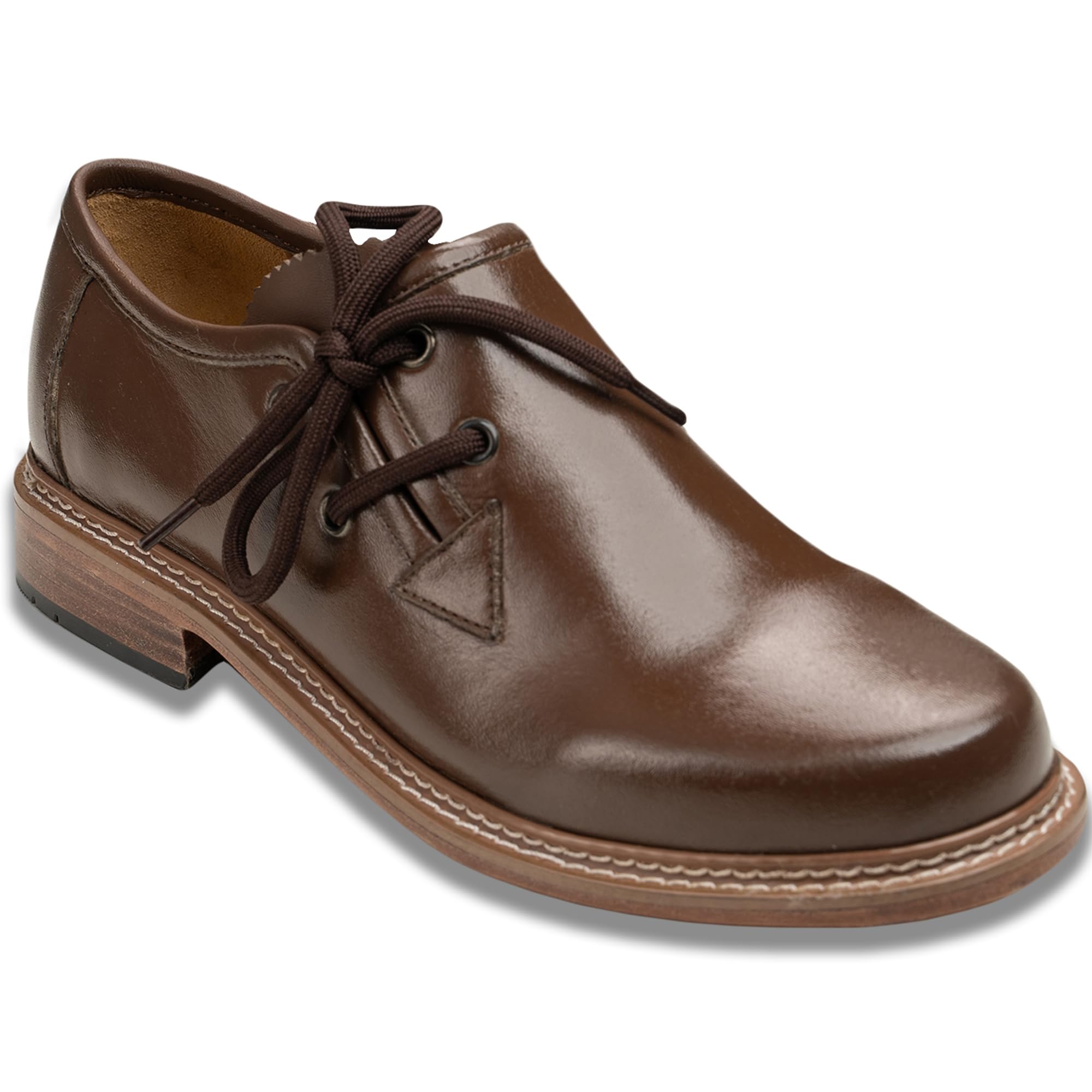 German Wear Haferlschuhe mit Ledersohle Trachtenschuhe Schuhplattler Tanz Schuhe