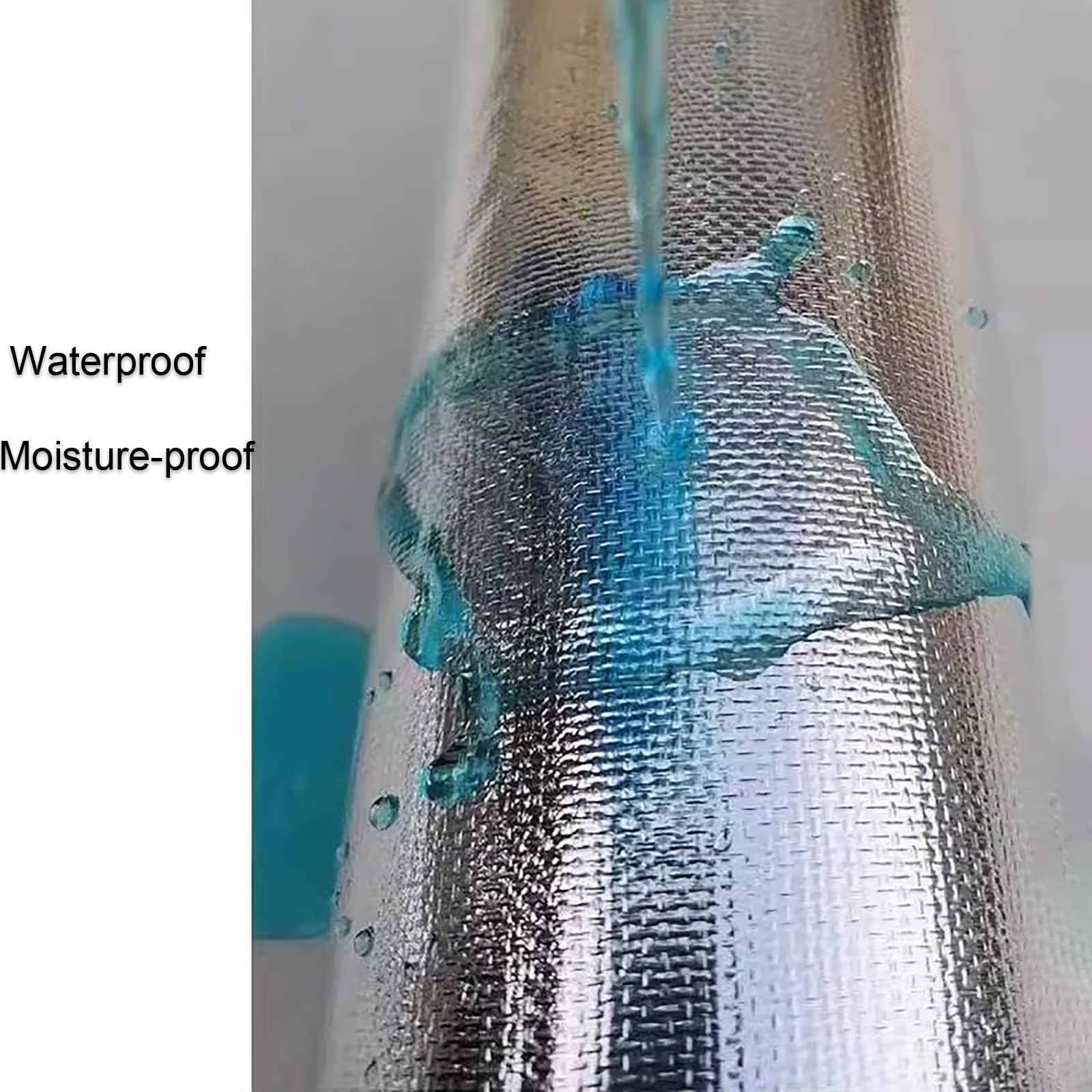 Coquille D'isolation Auto-adhésive, Tube D'isolation, Isolation Tuyaux Manchons, Coton Isolant pour Conduites d'eau, Facile à Installer, Adapté aux Tuyaux Intérieurs et Extérieurs(16.5*3*95cm/6.4*1.1*