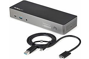 StarTech USB-C/USB-A Hybrid Triple-Monitor Docking Station