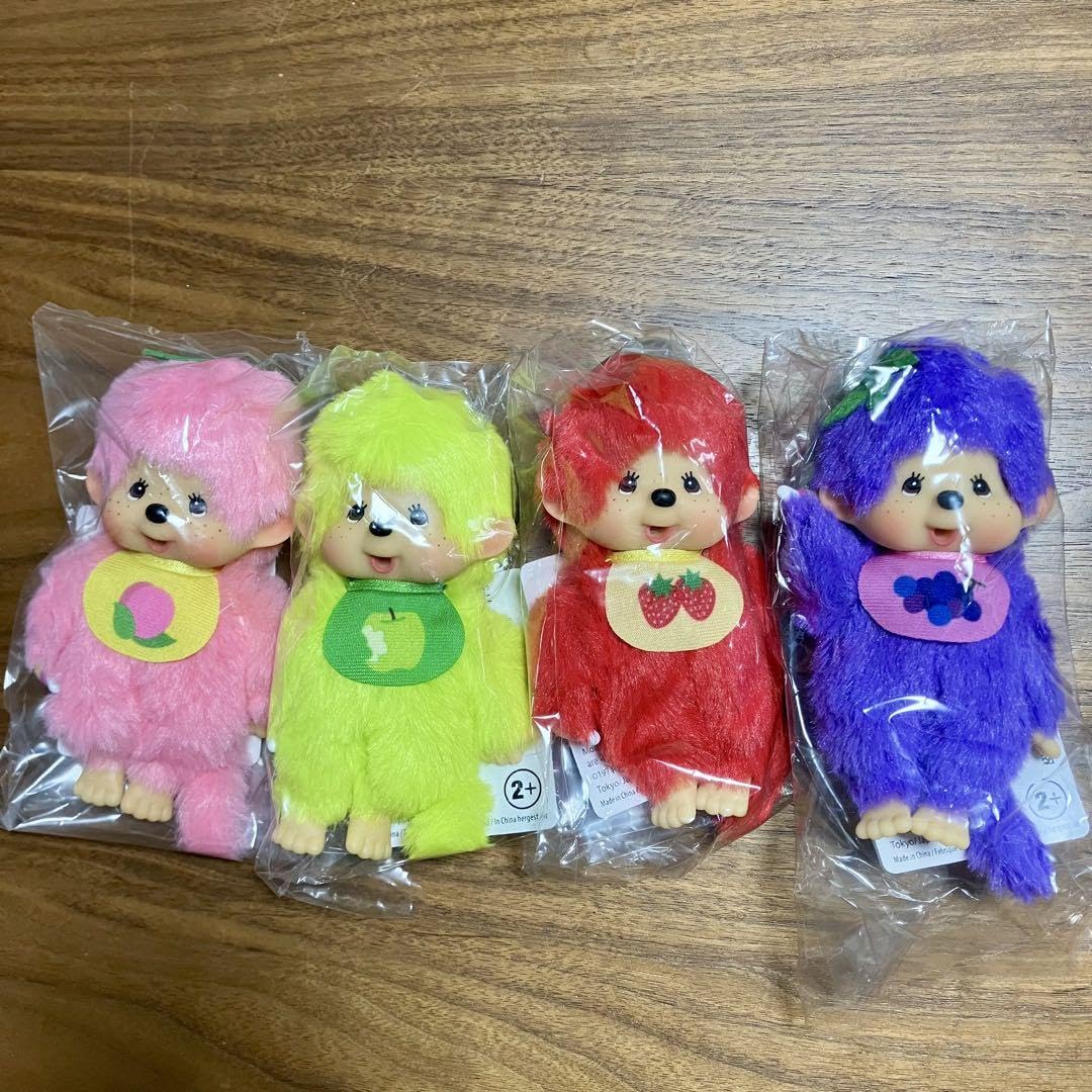 新品✨ モンチッチ fruit colors 海外限定　4点 新品✨ モンチッチ fruit colors 海外限定 4点