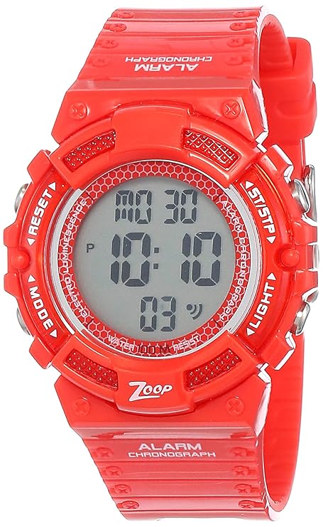 Zoop Digital Grey Dial Childrens Watch -NKC4040PP02