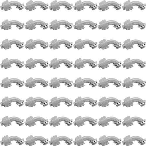 Conector hermético para líquidos, conector de conducto eléctrico flexible no metálico, accesorios de conducto eléctrico de PVC de 90 grados