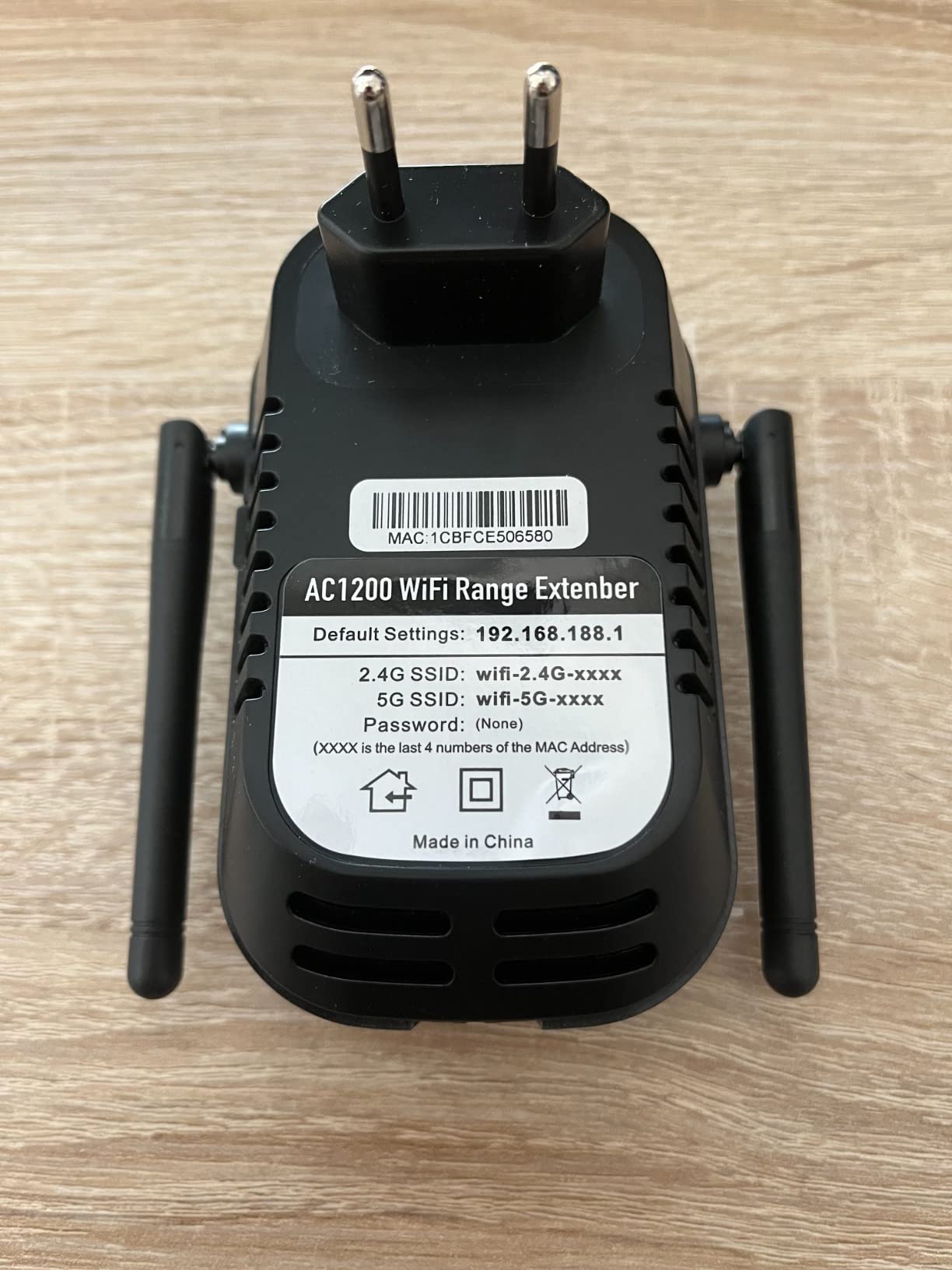 Répéteur WiFi LINKAVENIR 1200Mbps Amplificateur WiFi Puissant Bi-Band ...