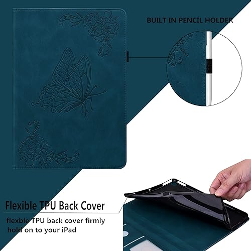 Miniatura 189 de Dteck Funda para iPad mini de 7/6ª generación (A17 Pro/A15) versión 2024/2021 (8.3 pulgadas), bonita funda con diseño de árbol con función