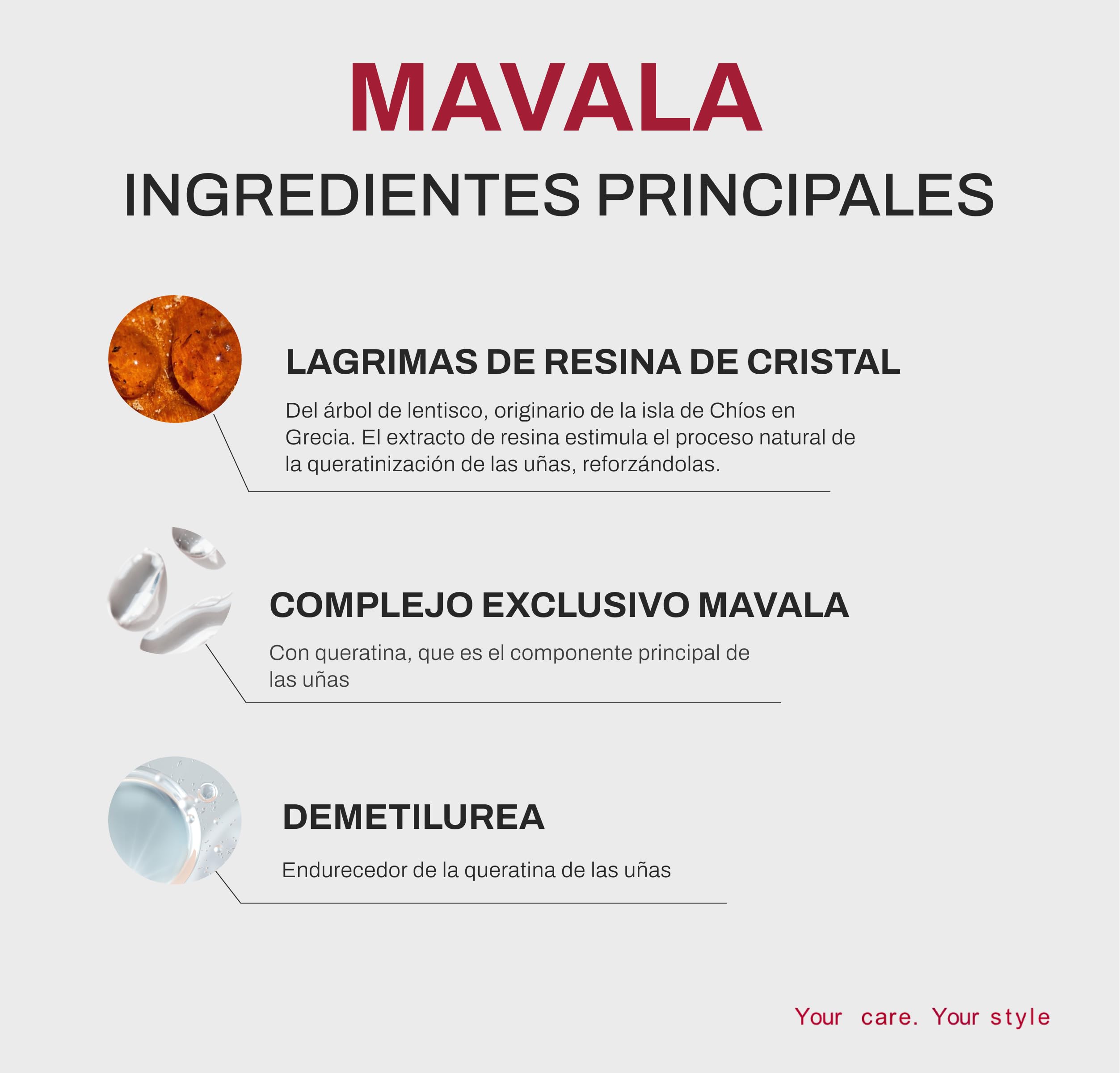 MAVALA Gel Científico K + Pro Keratin Endurecedor Uñas, 5 ml