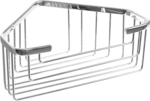 Gedy Gedy 2483 Wire Corner Shower Basket, Chrome