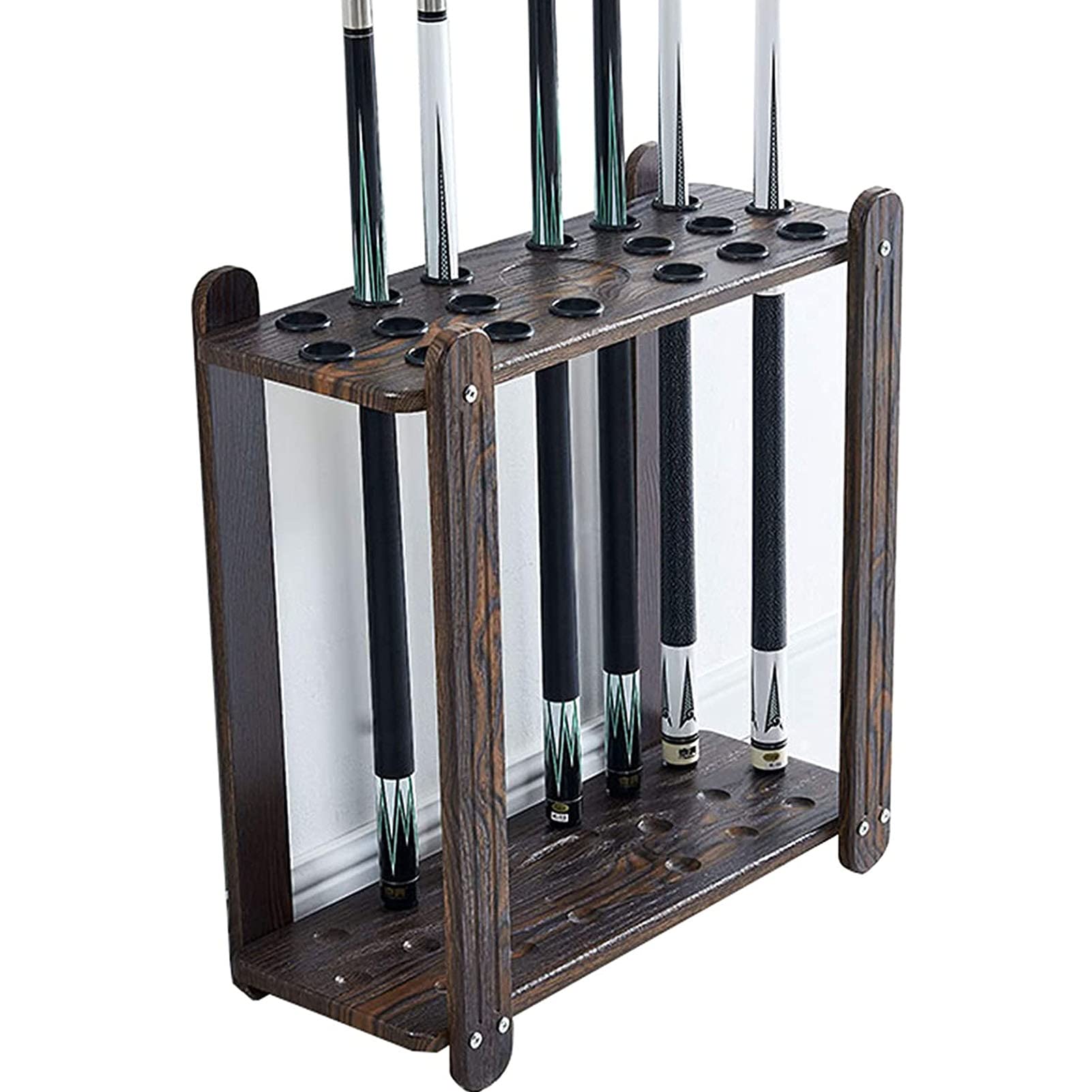 Buy Billiard Stick Stand Pool Cue Holder Holds 18 Billiards Sticks