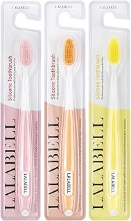 『シリコン歯ブラシ』歯と歯茎にやさしい歯ブラシ（3本セット）ランダム発送