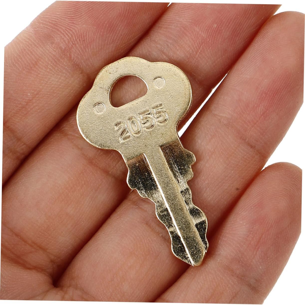 5 Pack 2055 Toilet Paper Dispenser Keys Replacement Key for Bathroom Paper Towel Holder Napkin Dispenser Tissue and Commercial Toilet Dispensers
