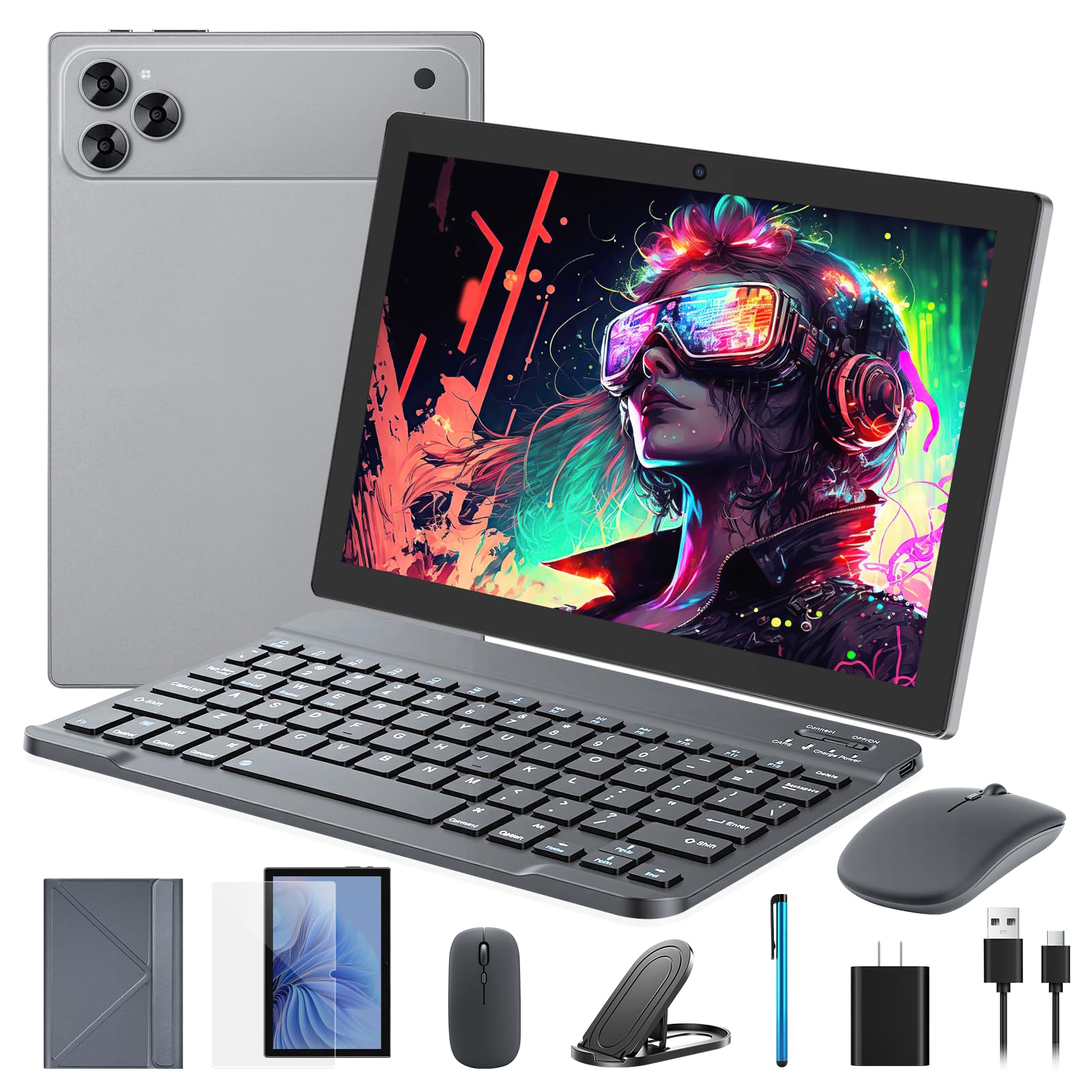Amazon.co.jp: Android 16 タブレット 10インチ SIM対応 タブレットPC