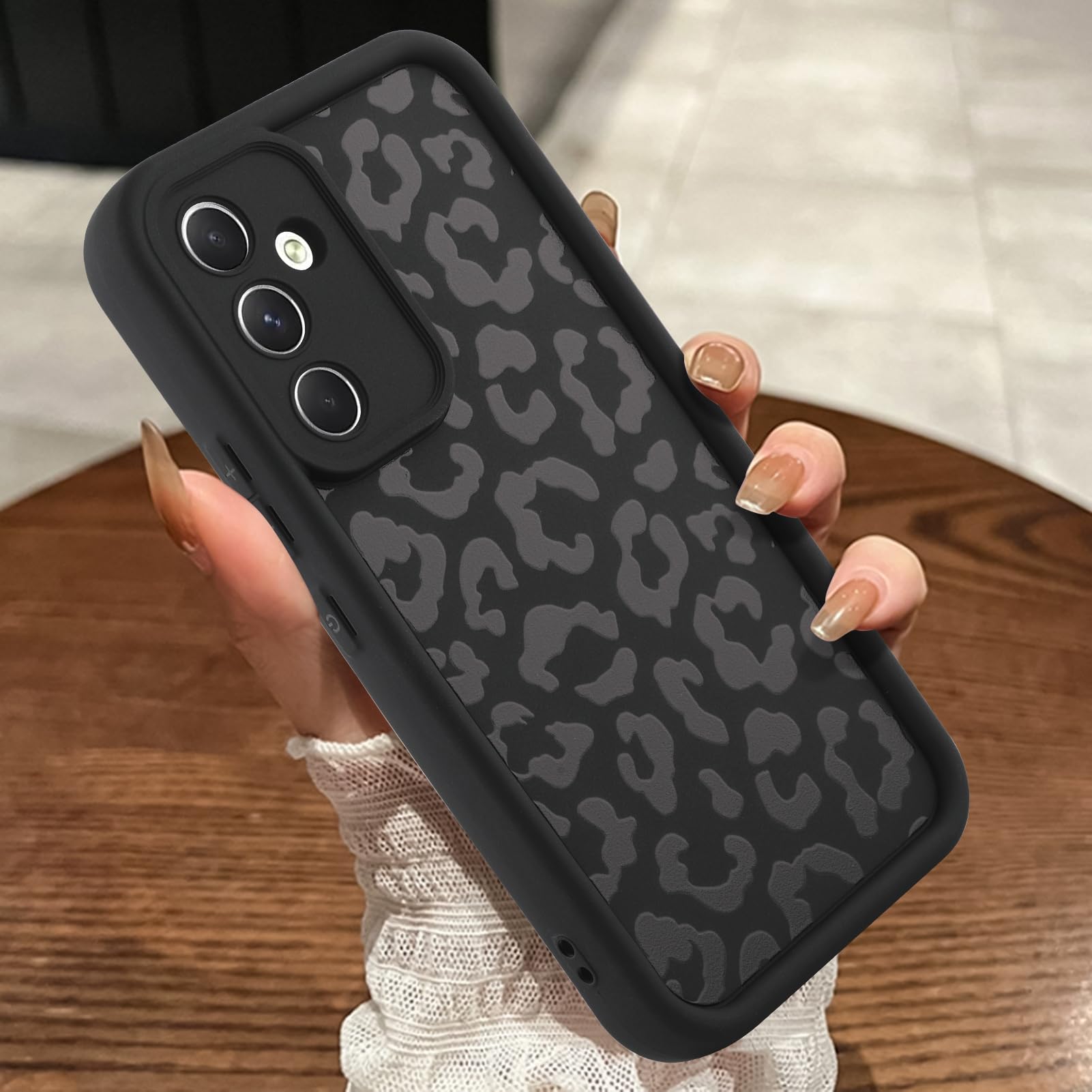 Case Compatible with Samsung Galaxy A54 5G, Black