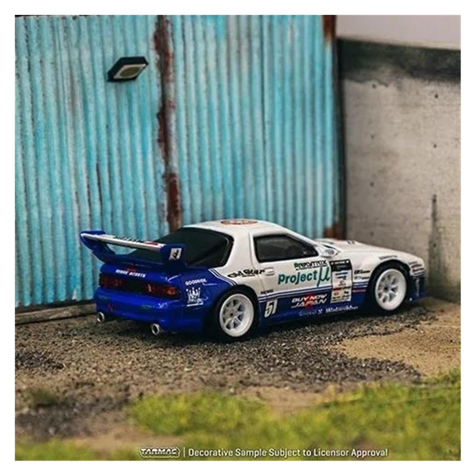 Amazon.co.jp: 1/64 パンデム RX7 FC3S ドリフトに最適 ダイキャスト