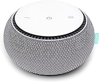 SNOOZ Smart White Noise Machine with Real Fan | Non-Looping Natural Sound for Sleep, Babies, Adults, Travel & Pets - Portable Cloud