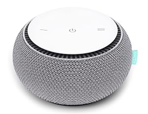 SNOOZ Smart White Noise Sound Machine - Real Fan Inside for Non-Looping White Noise Sleep Aid for Adults