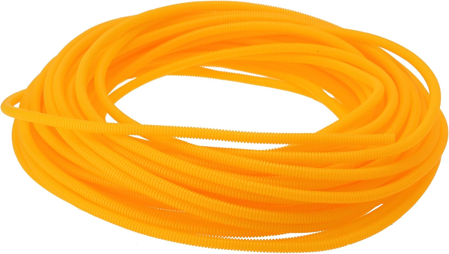 Panduit CLT50F-C4 Slit Wall Corrugated Loom Tubing, Yellow