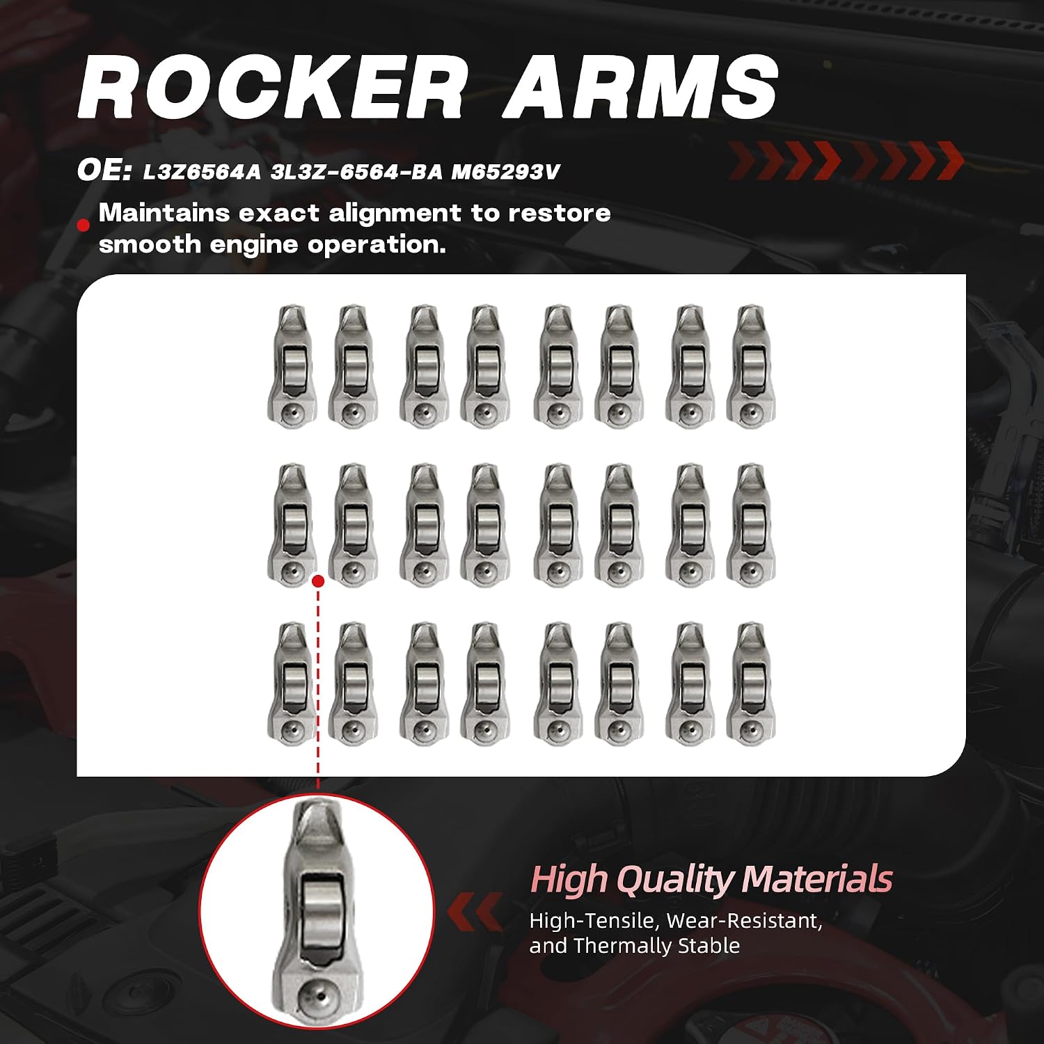 Camshaft Rocker Arms Lifters Timing Chain Kit w/Cam Phaser Solenoid Left and Right Cam Fit For Ford F150 F350 Mu stang Expedition Explorer Lincoln Mark Na vigator 3V 5.4L 2004-2012