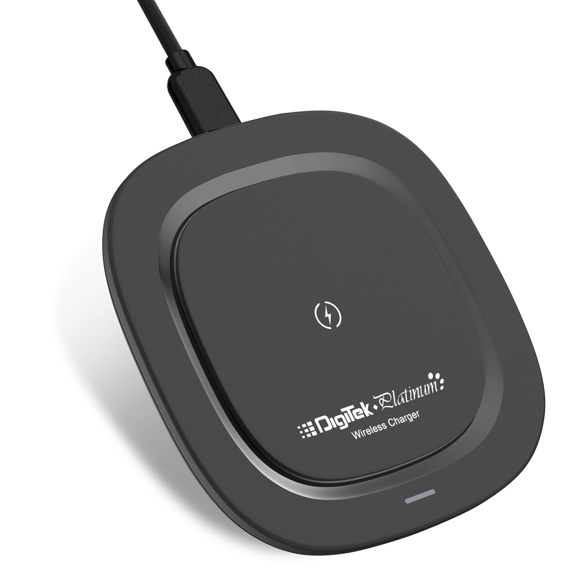 Digitek Dpwc Cellular Phones 10W Platinum Wireless Charger for All Qi Certified Devices (Black)