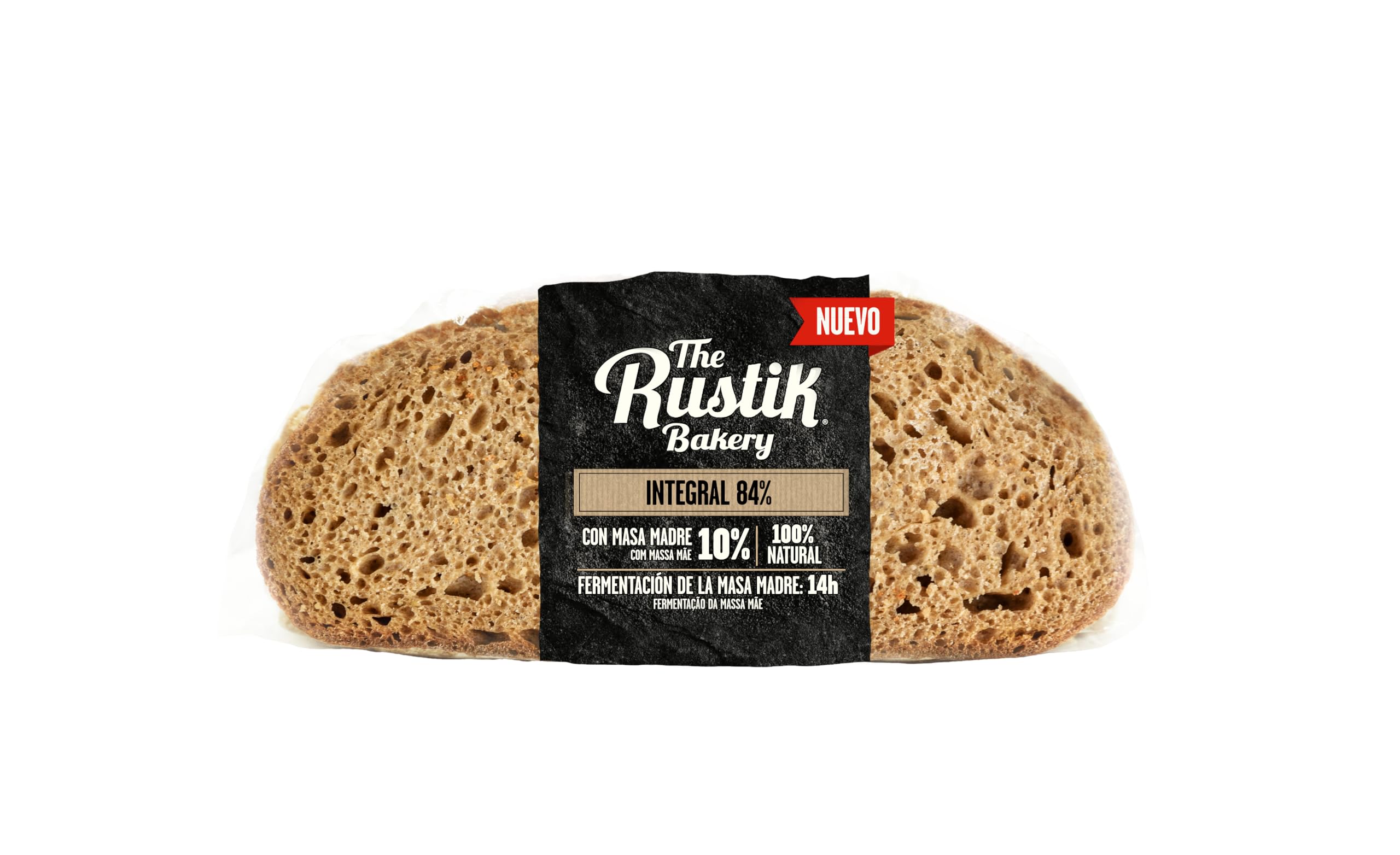 The Rustik Bakery - Semi hogaza integral, 400 g