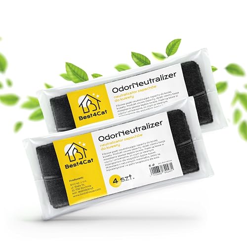 B4C Filtro de Carbón Activado, 8 Pz Filtro de Caja de Arena con Tapa