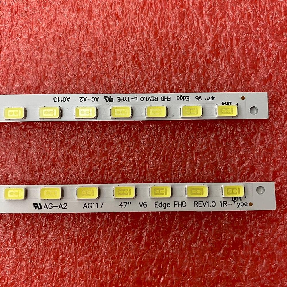 Kit Rétroéclairage LED Pour TV LG 47 Pouces - Modèles 47PFL7606H, 47LW650T, Etc. - Bande V6 FHD - Occasion Fonctionnelle