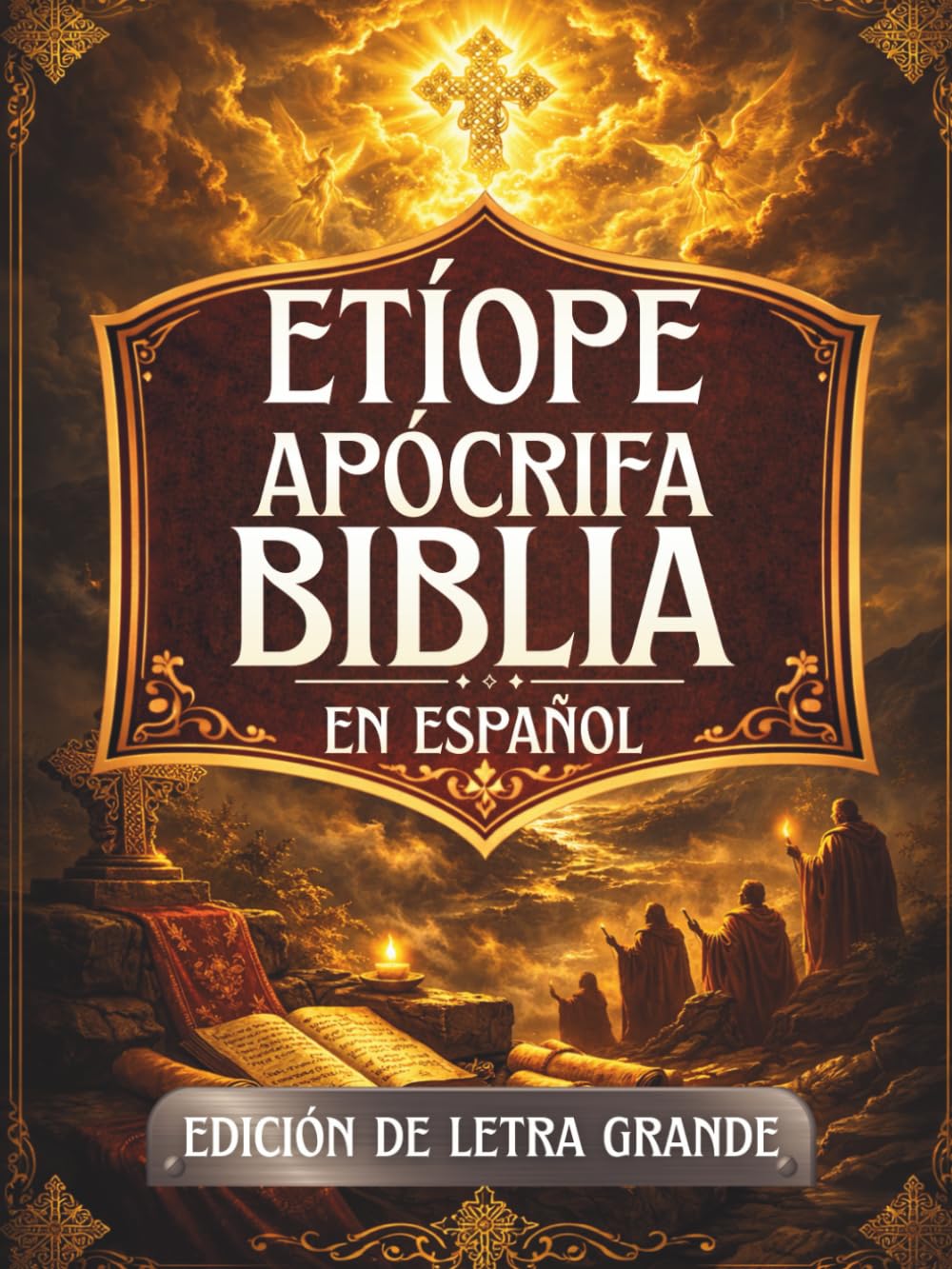 Biblia Apócrifa Etíope en Español (Letra Grande): Antiguos escritos sagrados preservados en la tradición etíope, incluidos Enoc, Jubileos, Meqabyan, Tobit, Baruc y más (Spanish Edition)      Paperback – Large Print, March 8, 2026