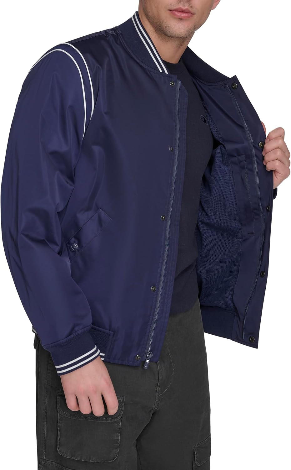 Champion Men's Lightweight Varsity Bomber Jacket