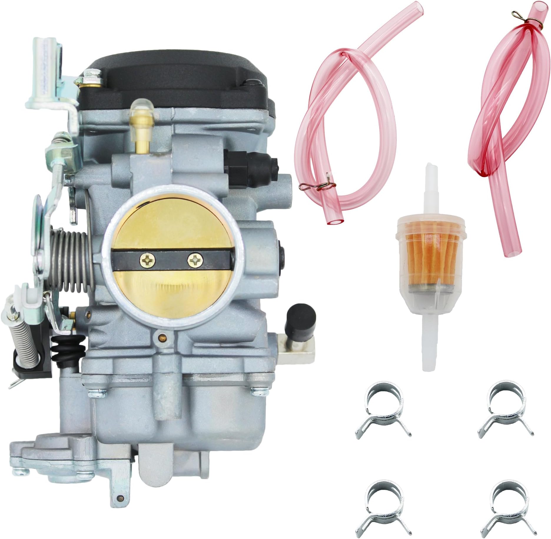 Carburetor Kit For Dyna Electra Glide 40MM CV TUNED Heritage Softail Harley Davidson H-D CV40 ROAD KING SUPER GLIDE CARB XL883 XL1200 | Replaces# 27421-99C | 27490-04 | 27465-04| 27031-95|27490-96