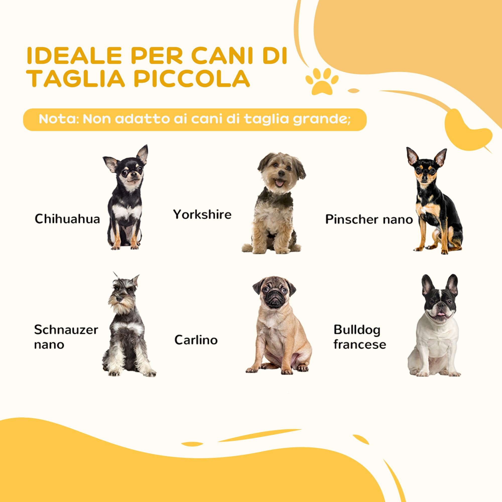 PawHut Cancellino per Cani Pieghevole a 3 Sezioni in Legno, Barriera per Cani, 154.5x29.5x61cm, Caffè