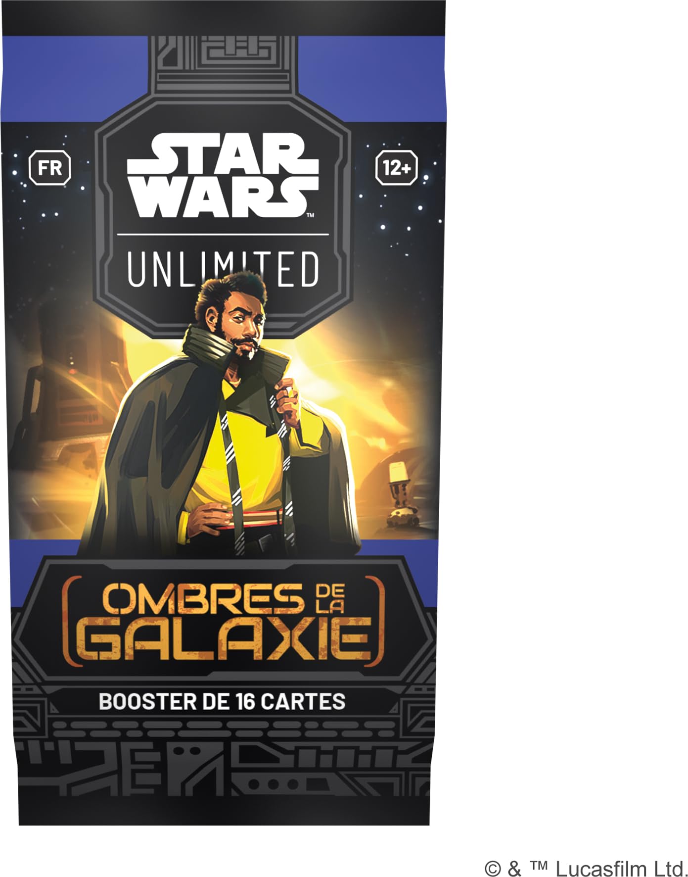 Asmodee - FFG - Star Wars: Unlimited Shadows of the Galaxy - Booster of 16 Cards (Random Model) - Trading Cards - Board Game - for Adults and Children, from 12 Years Old - French Version