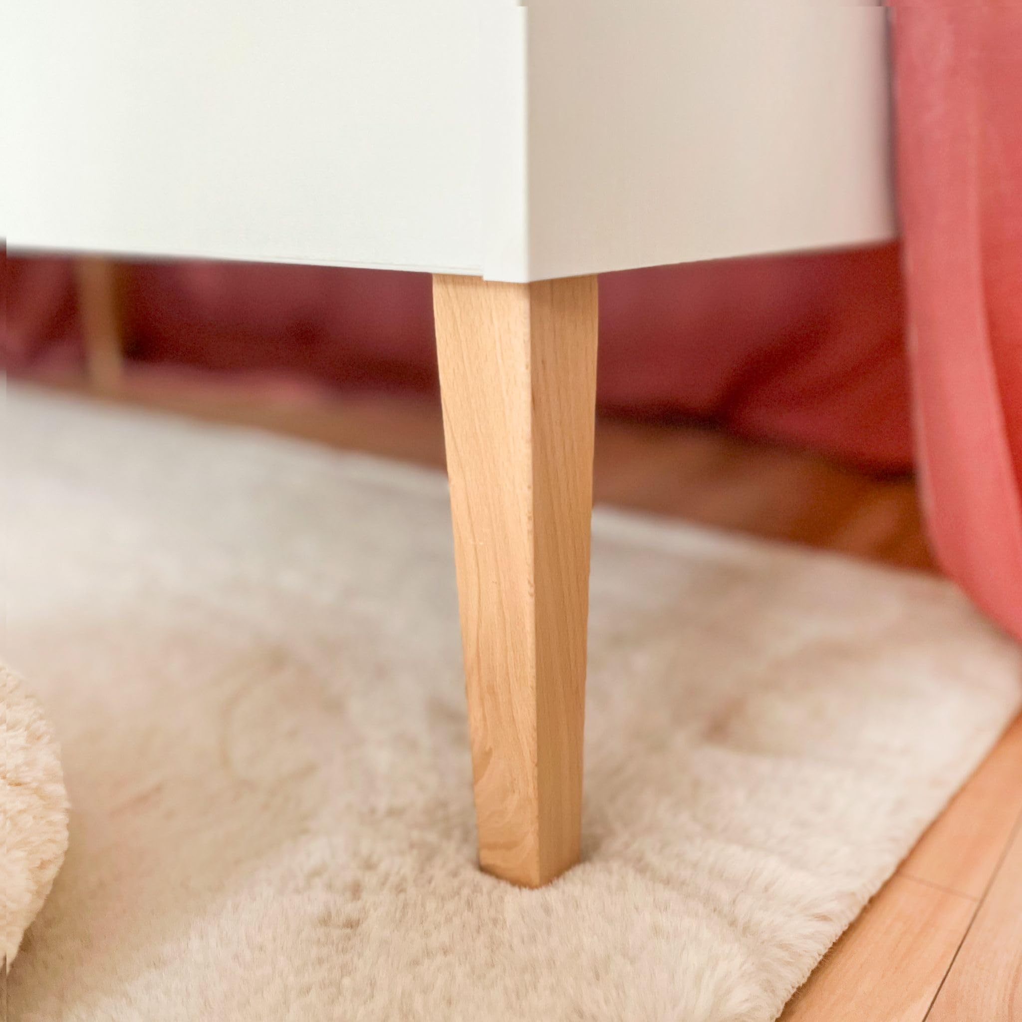 ATB Barreau Lit Bebe Evolutif 120x60 - Berceau Bébé Blanc 60x120 - Chambre Bebe Complete - Lit Cododo et Mobilier pour Enfants - Lits Évolutifs et Parapluies à Niveaux - Lits Bébé