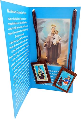 Westmon Works My First Scapular Pack para niñas y niños, niños y adolescentes, set de regalo de confirmación de primera comunión