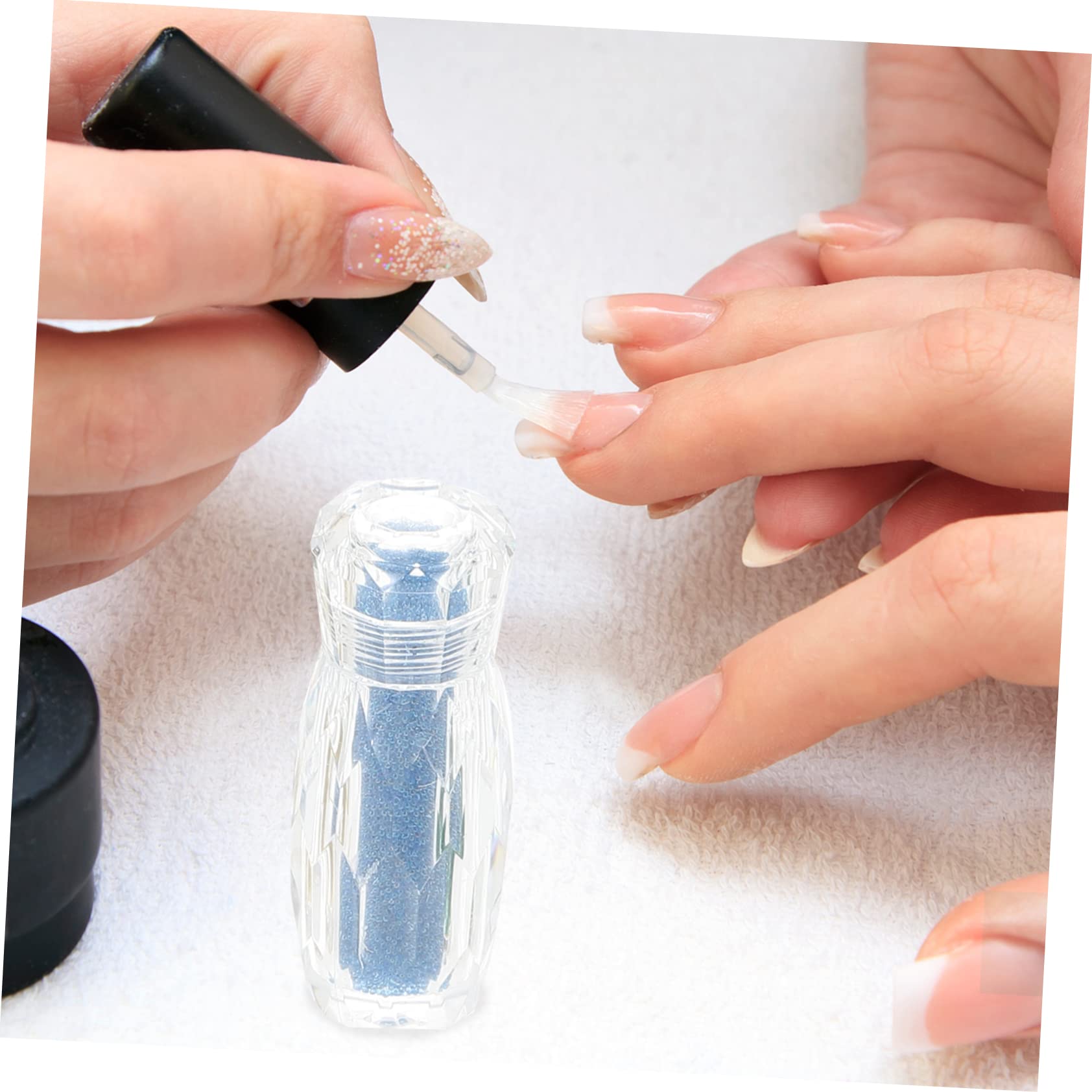 Cuentas de Caviar para Uñas de Vidrio 10 Botellas Microperlas