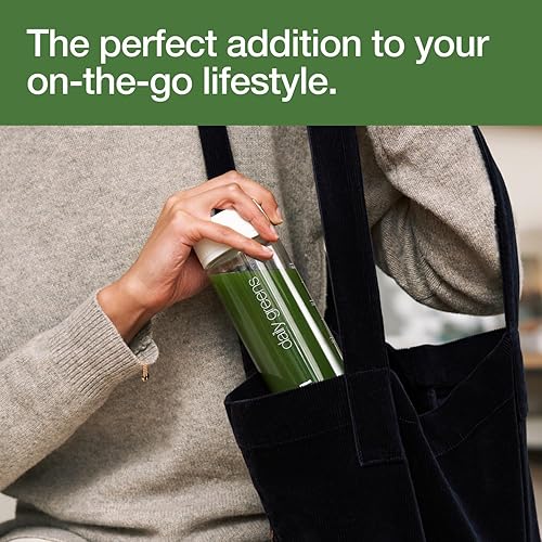 Miniatura 6 de Huel Daily Greens de una sola porción Polvo de superalimento verde 91 vitaminas, minerales e ingredientes de origen integral Adaptógenos,