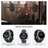 Garmin fēnix E, 47mm GPS smartwatch, Extensive health & training features, adventure watch with up to 16 days battery life, Stainless Steel & Black - 4