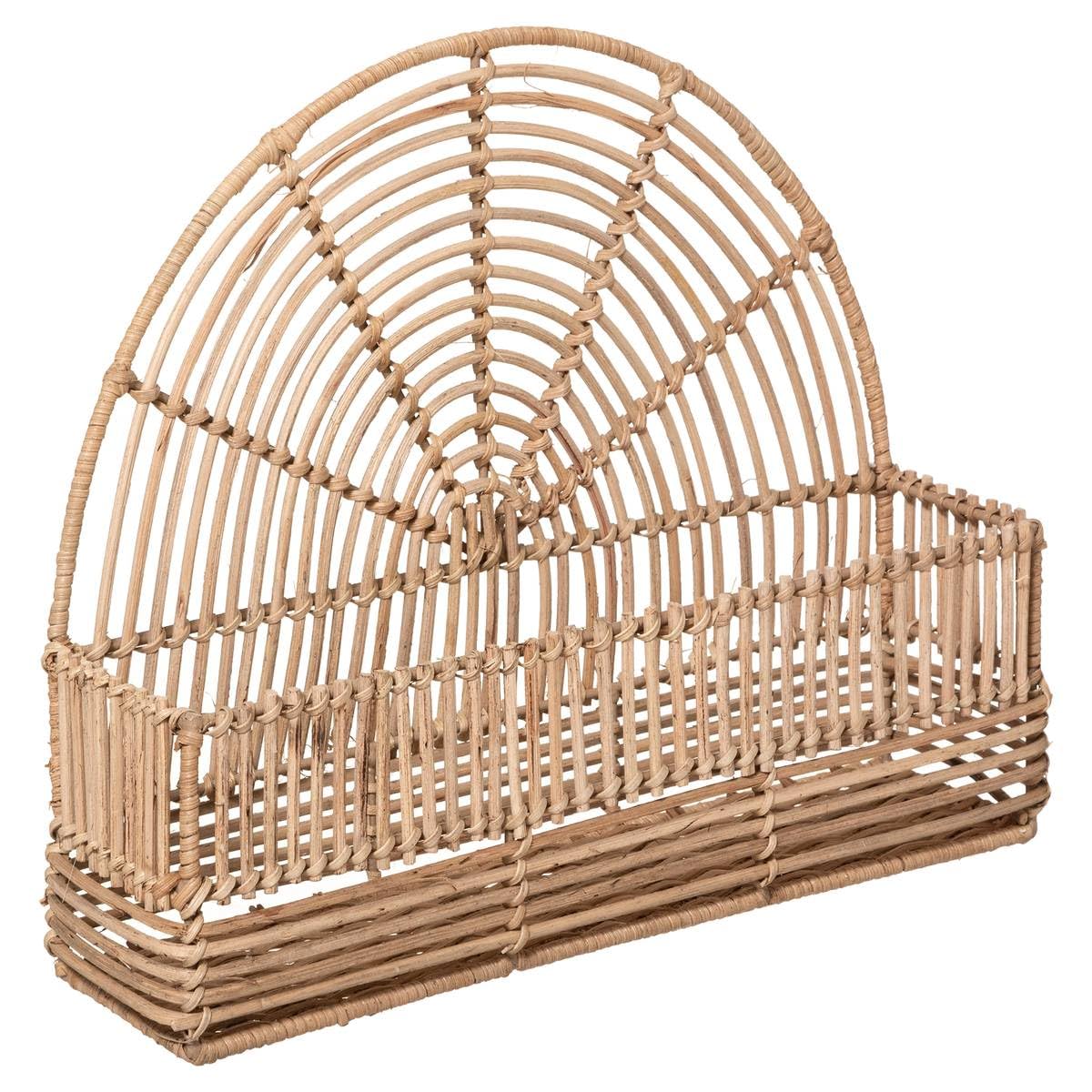 Atmosphera - Set De 2 Miroirs Goutte Carmen En Rotin - Décoration Murale Élégante