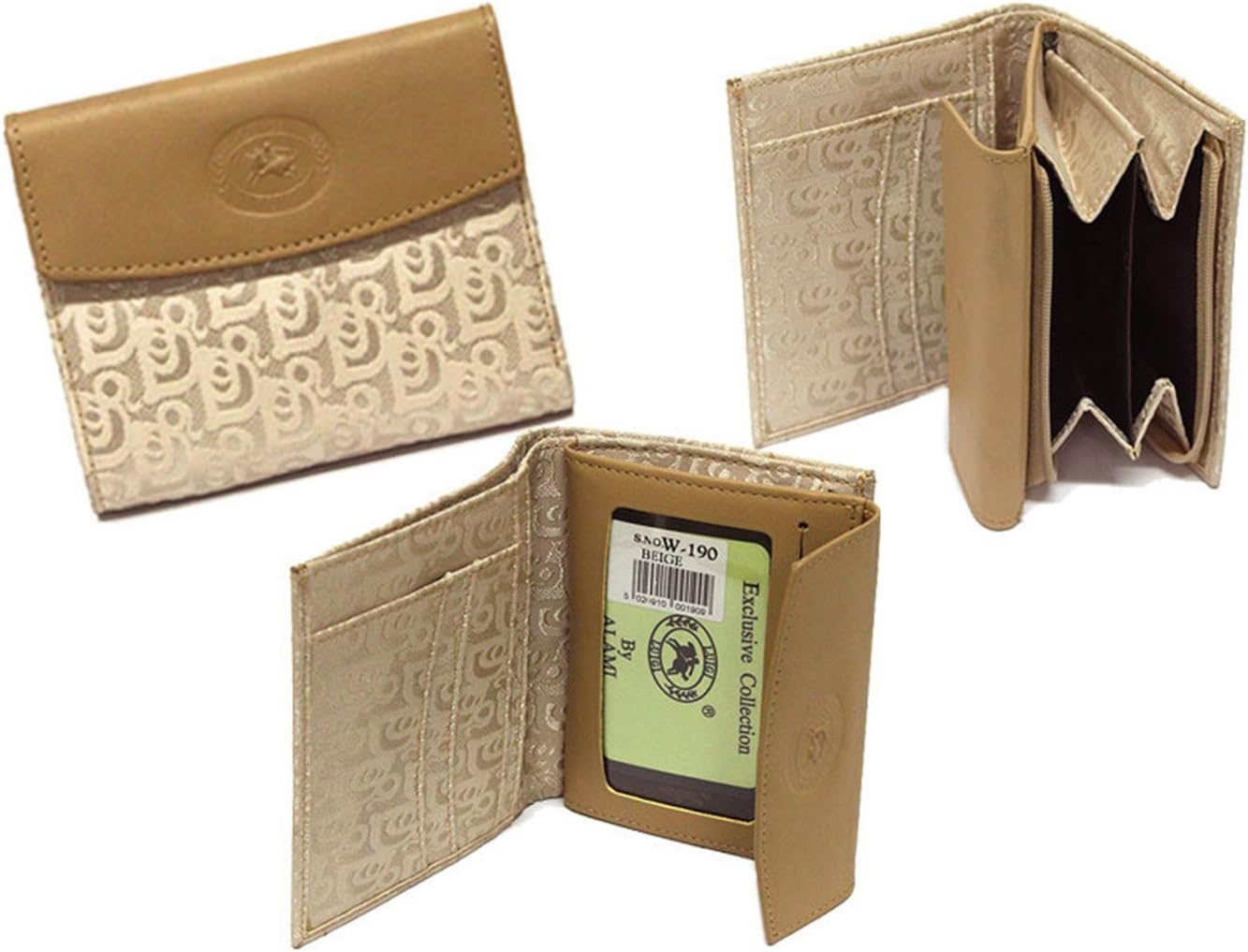 Luigi Womens W190bge Wallet Beige (Beige)