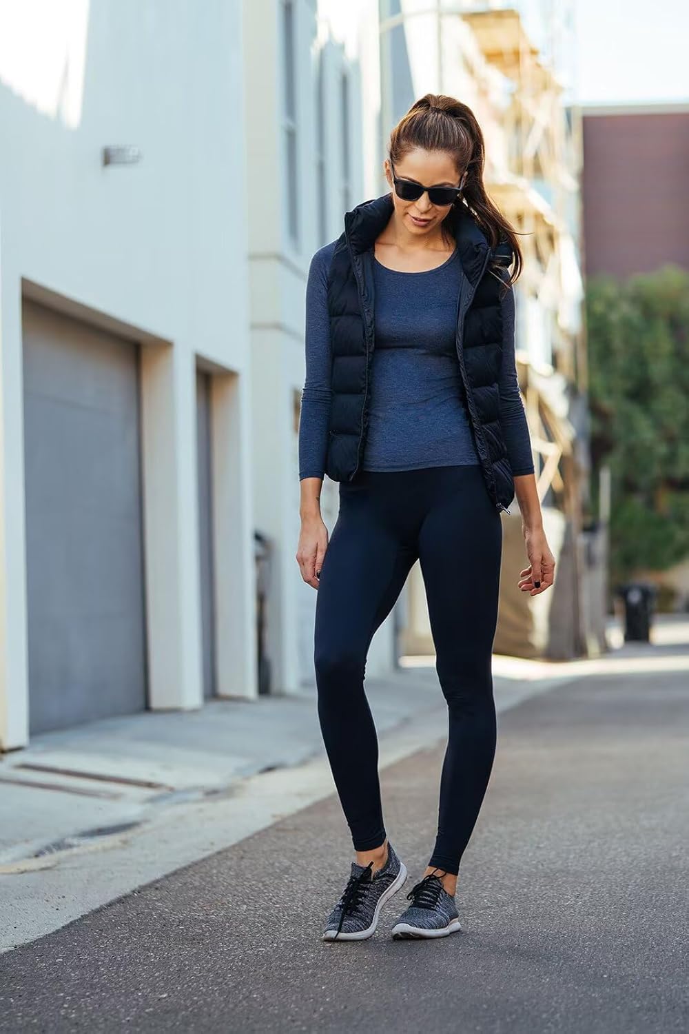 3 Pack Leggings with Pockets for Women,High Waisted Tummy Control Soft Yoga Pants for Workout,Active,Running,Lounge - Image 6