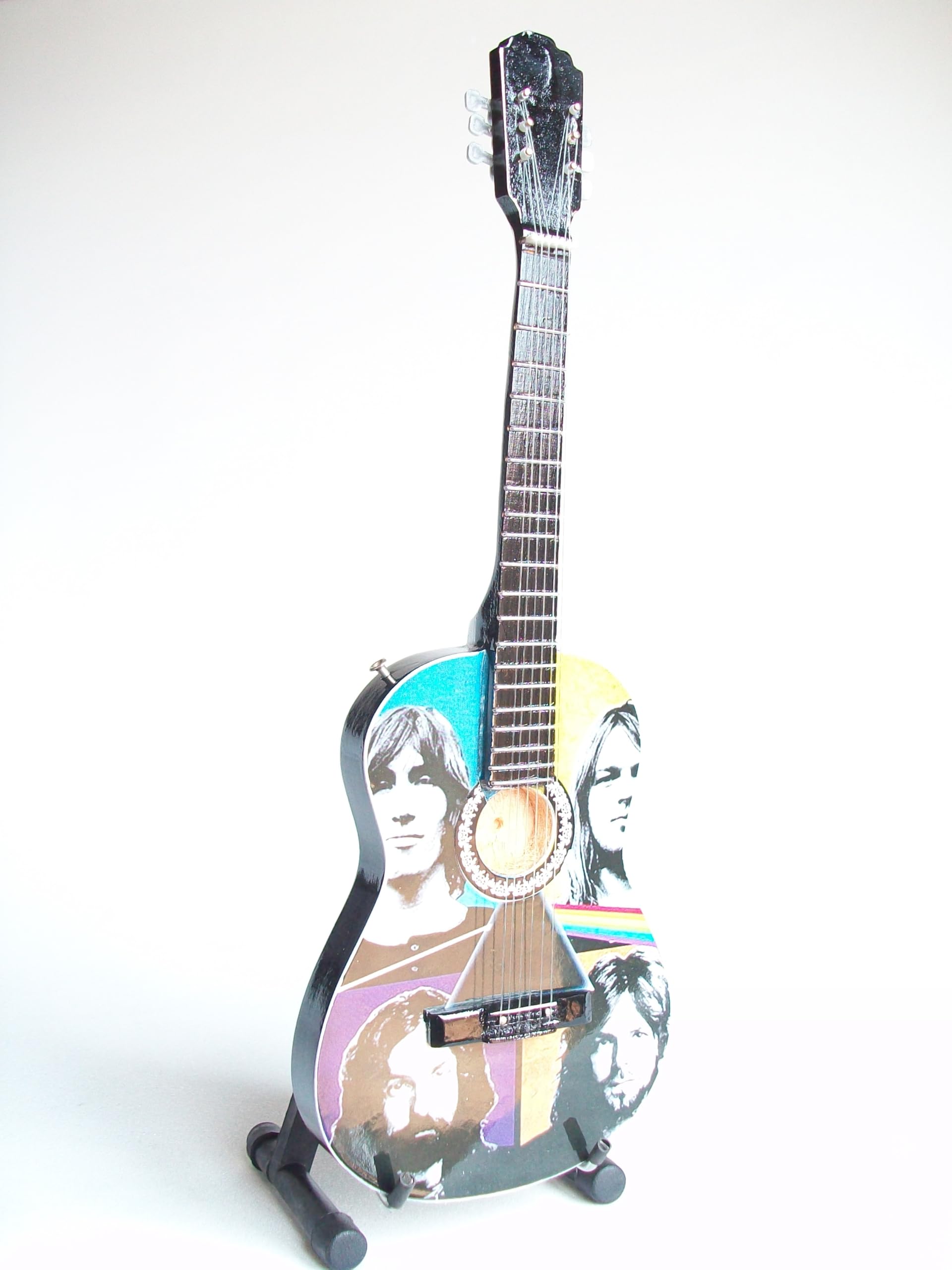 Chitarra acustica in miniatura da collezione Pk Floyd
