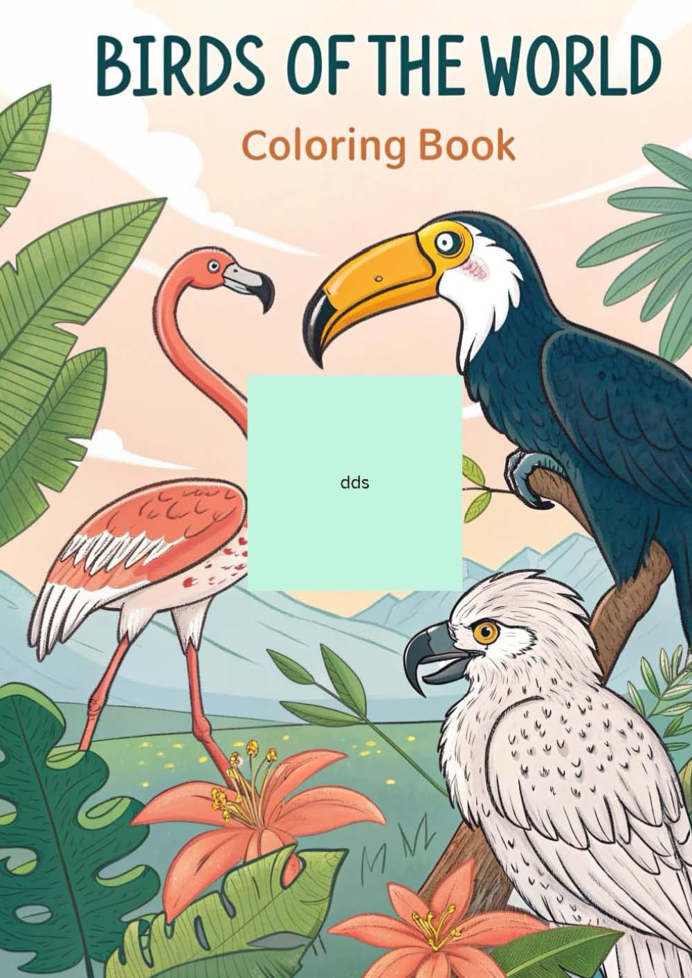 Birds Coloring Book for Kids: 25 Fun and Cute Coloring Pages of Owls, Parrots, Eagles, Sparrows, Penguins & More: A Delightful Bird-Themed Coloring ... Bird Illustrations (Coloring Books)