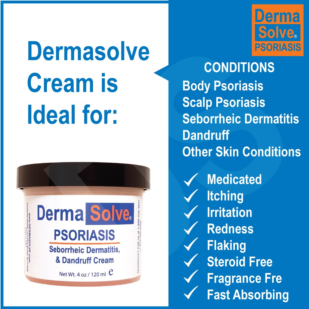 Extra Strength Psoriasis Cream Seborrheic Dermatitis & Dandruff