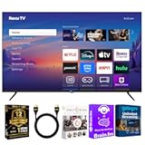 50-Inch Select Series 4K UHD Smart TV - HDR, Dolby Audio, Compatible with Alexa, Voice Remote, Bluetooth Mode, w/AUX HDMI Cable, CPS 1-Year Protection Plan + Streaming kit