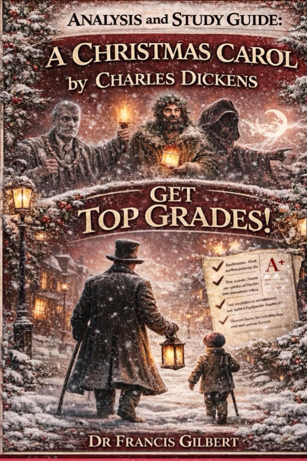Analysis & Study Guide: A Christmas Carol by Charles Dickens: (Complete text included)