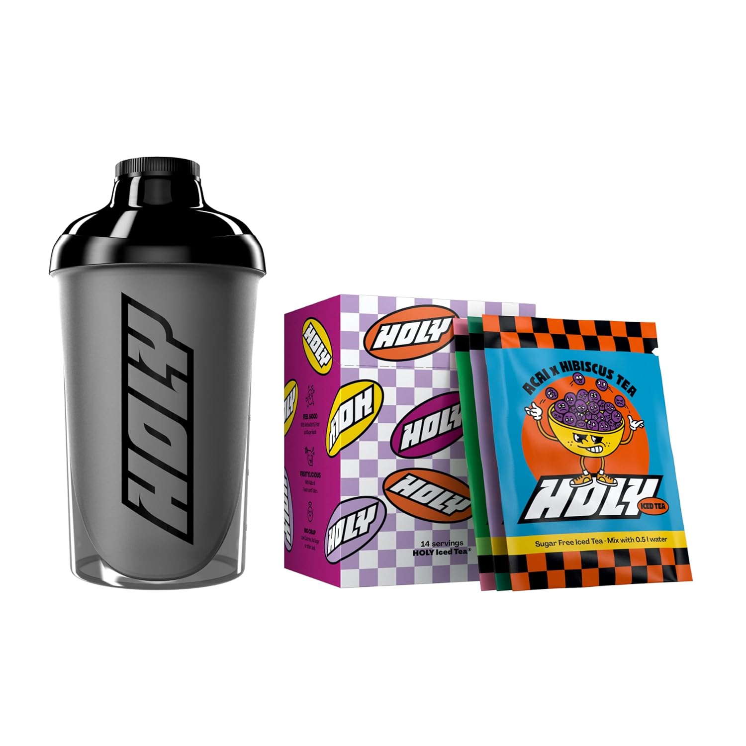 HOLY Iced Tea Starter Set - 2x7 Sorten mit natürlich-fruchtigem ...