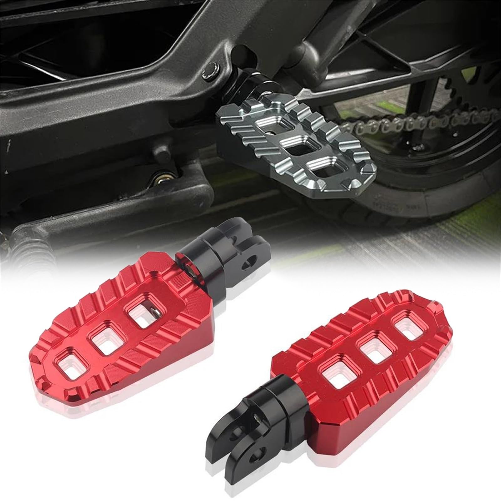 Pédales et Repose-Pieds Avant Grip Maximal pour Aprilia Tuareg 660