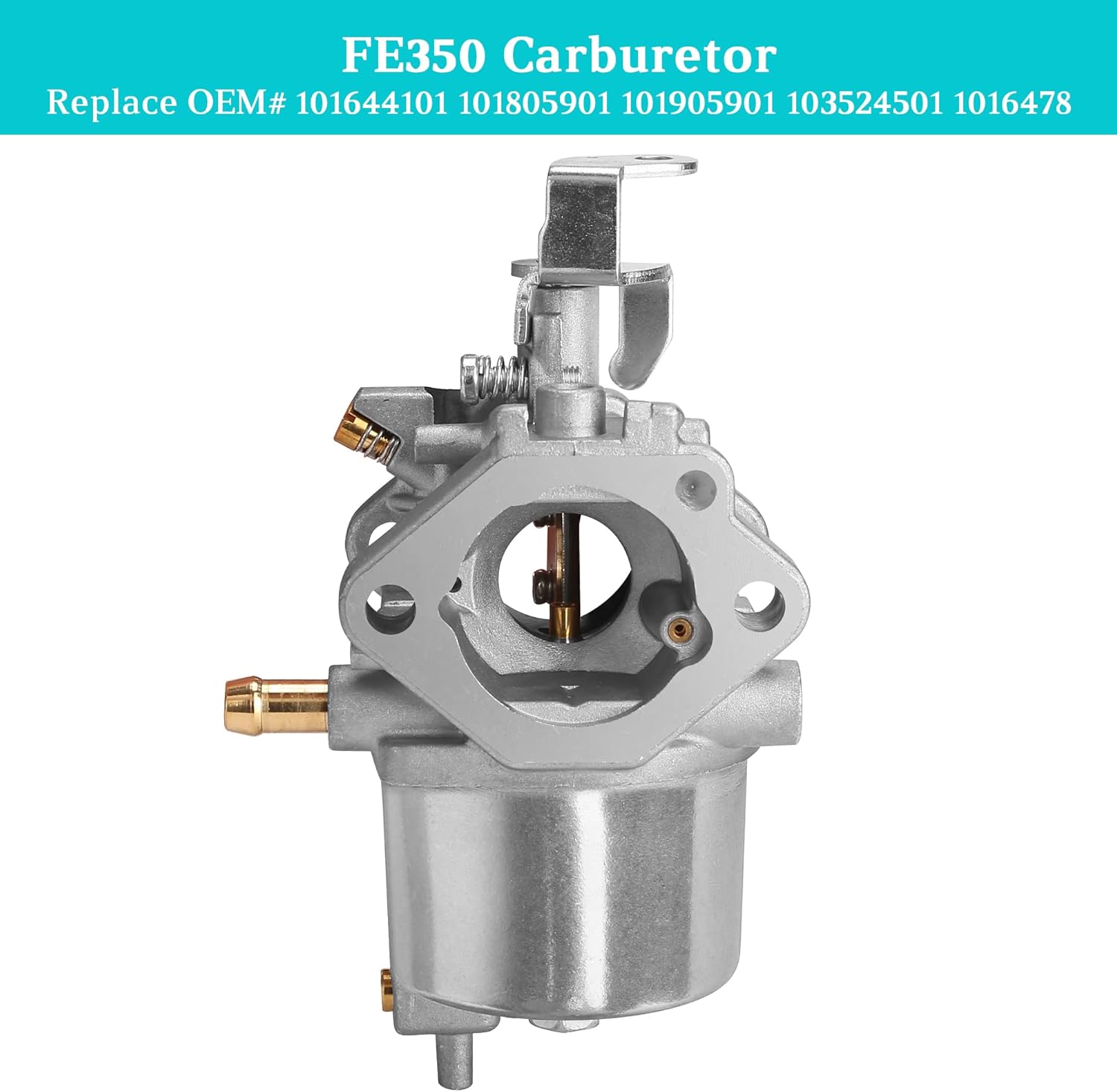 10L0L Carburetor Kit for Club Car DS, Precedent, Turf, Carryall Golf Cart 1996-UP Kawasaki FE350 Engine, Replace OEM 1016441-01 1018059-01 1019059-01 1035245-01